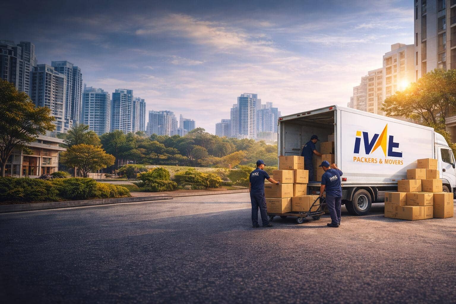 IVAT moving truck